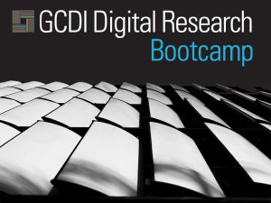 Save the date: GCDI Digital Research Bootcamp