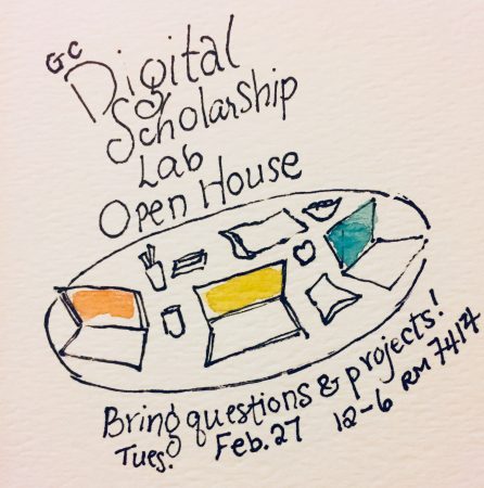 GC Digital Scholarship Lab Open House